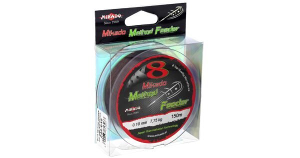 Mikado Braided Line - Octa Method Feeder - 0.10mm/7.75kg/150m - Brown - Image 3