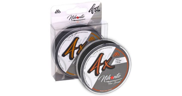 The Mikado Nihonto Fine Braid- 0.50mm/41.8kg/150m in Black delivers unmatched performance for anglers targeting powerful fish.