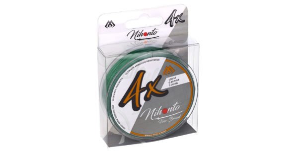 Mikado Braided Line - Nihonto Fine Braid - 0.35mm/33.4kg/150m - Green - Image 3