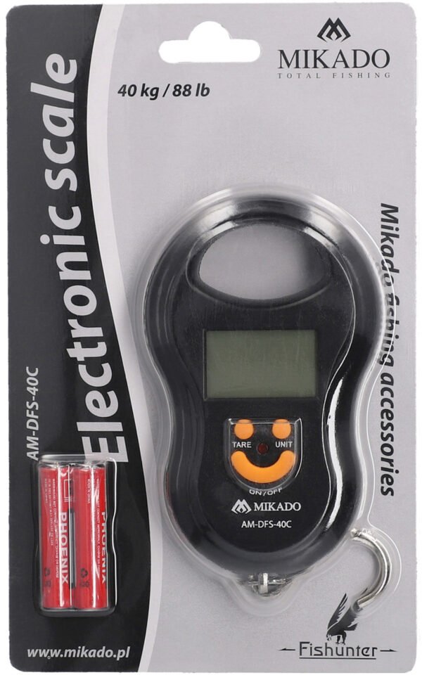 Precise Weighing with Mikado Digital Fishing Scale