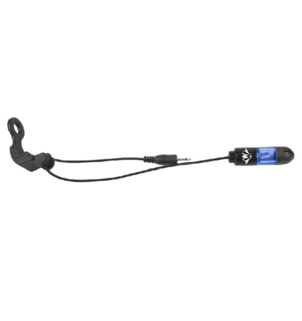 The Bait Indicator LED Hanger Blue is a lightweight alarm designed for smaller reservoirs and casting techniques. Its hanger-style design ensures precision in bite detection, making it perfect for anglers who require sensitive gear.