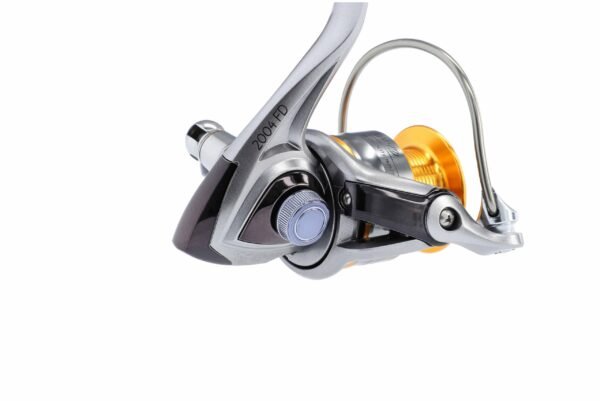 The Mikado River Flow 5004 FD reel - expertly crafted for demanding fishing adventures. Its design has been rigorously tested in river currents, ensuring reliable performance during spinning and bottom angling.