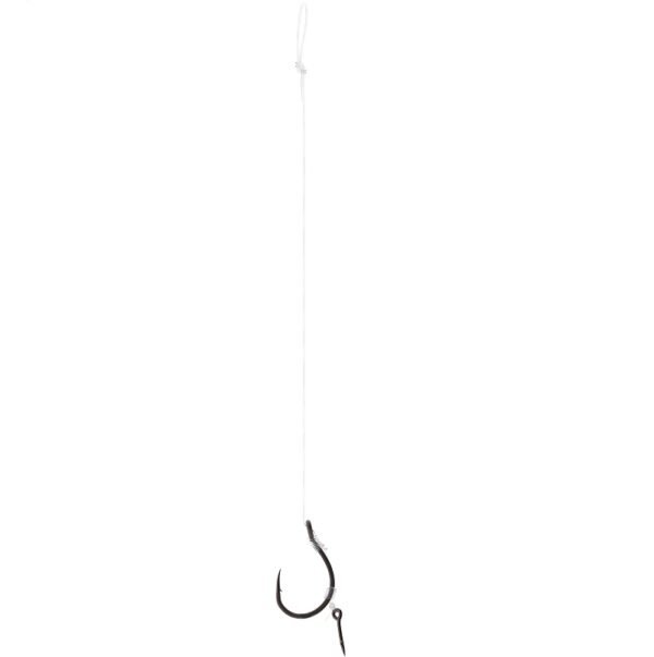 Mikado MF RIG with bait band - Barbed Hooks NO 10 / monoline: 0.23mm/10cm - 8 pcs - Image 3