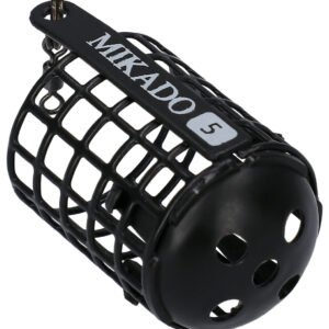 FEEDER - ROUND WITH BOTTOM - 5g (25x30) - BLACK - 1pc