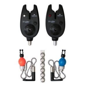 The Mikado Bait Indicator HR-C is a simple yet effective set of two electronic bait alarms.