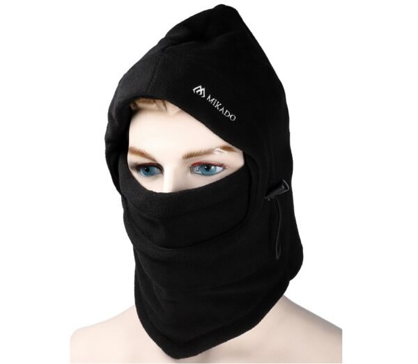 The Mikado Black Balaclava combines warmth and comfort, making it perfect for cold-weather fishing trips.