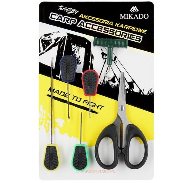 Mikado Baiting Needles - Needle SET with Scissors - Image 2