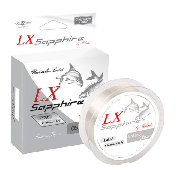 Mikado Line - LX Sapphire Classic Clear - 0.08mm/1.08kg/50m