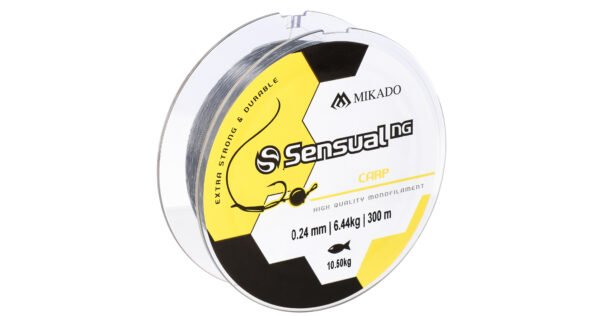 Mikado Line - Sensual N.G. CARP 0.28mm/14.5kg/300m - Transparent - Image 2