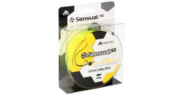Mikado Line - Sensual N.G. CARP 0.24mm/10.5kg/300m - Yellow - Image 3