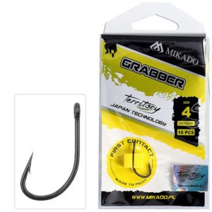 The Mikado Hook Territory - Grabber NO 1 ensures top performance in the most challenging fishing environments.