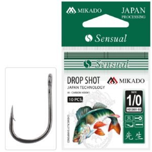Mikado Hook - Sensual - Drop Shot  NO 3/0 BN - 10 pcs