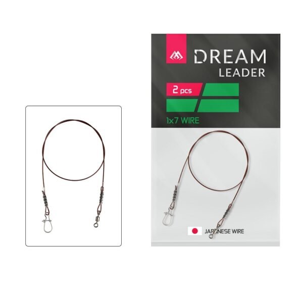 LEADER - DREAM LEADER - 7x7 25cm/20LB/9kg - 2 pcs - MIKADO