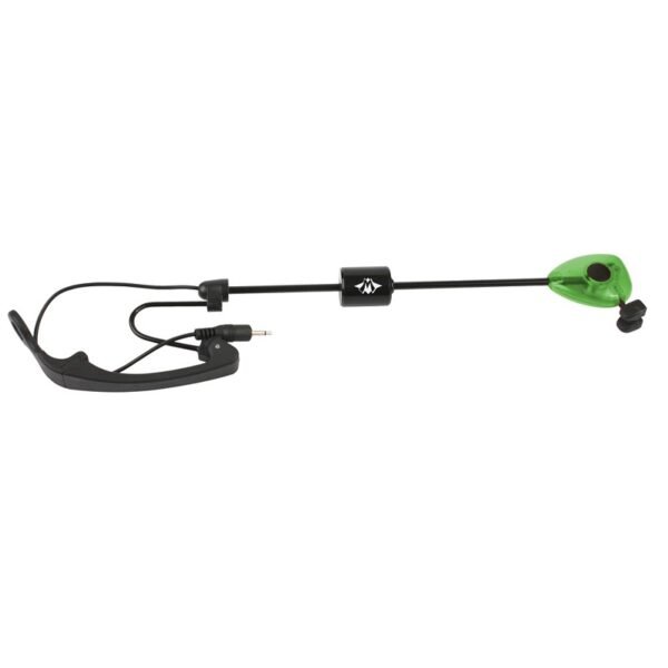The Bait Indicator LED Swing Indicator Hanger Green offers precision and dependability for larger fishing environments.