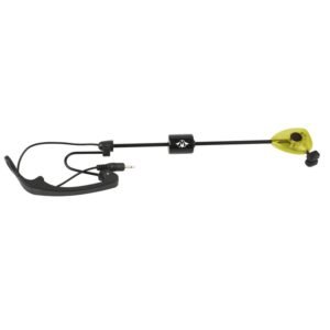 The Bait Indicator LED Swing Hanger Yellow - designed for precision in larger waters, delivering bite detection even in challenging conditions. 