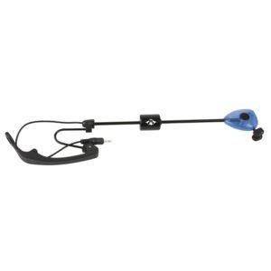 The Bait Indicator LED Swing Hanger Blue provides strong bite detection, made for large lakes and long-distance fishing.