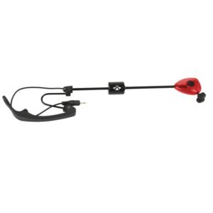 The Bait Indicator LED Swing Hanger RED - specially crafted for anglers targeting larger waters. Designed with a sturdy, stiff-arm structure, it supports bait boat techniques for smooth, efficient fishing.