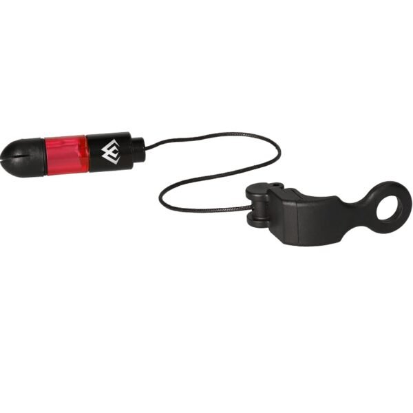The Mikado Bait Indicator - Hanger Red features a simple yet smart design for carp fishing.