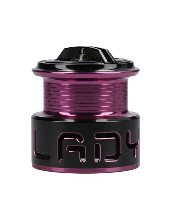 The Mikado Reel Lady Bixlite 3006 FD is a premium spinning reel designed specifically for female anglers. Its elegant design perfectly complements the legendary Lady Bixlite rod, adding style to functionality.