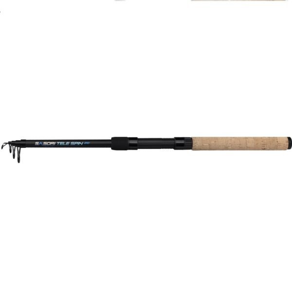 Compact, telescopic spinning rods from a very affordable Sasori series. A great choice for expeditions and trips with a backpack or on a bike. Light and strong blanks allow to use all sorts of standard predator lures.