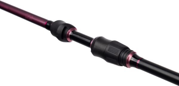 The Mikado Rod Lady Bixlite Spin 240 c.w. 5-25g is a chic and modern rod designed specifically for female anglers. Its sleek design, combined with high-performance features, makes it both functional and fashionable.