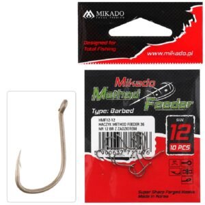 The Mikado Hook Method Feeder 36 NO 14 BR excel in method feeder angling.