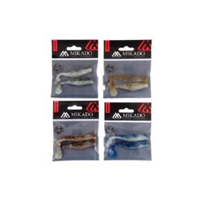 The Mikado Fishunter II 7.5cm/Natural Mix is a powerful soft lure that has earned its place as a predator-fishing essential.  Weighing 7.4g, it is ideal for spinning anglers seeking reliable and effective tools in their fishing arsenal.