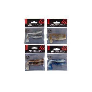 The Mikado Fishunter II 9.5cm/Natural MIX delivers a cutting-edge design that ensures a highly aggressive action during its descent. Developed with a body-tail-blade system, this lure generates intense movement that instantly attracts predator fish.