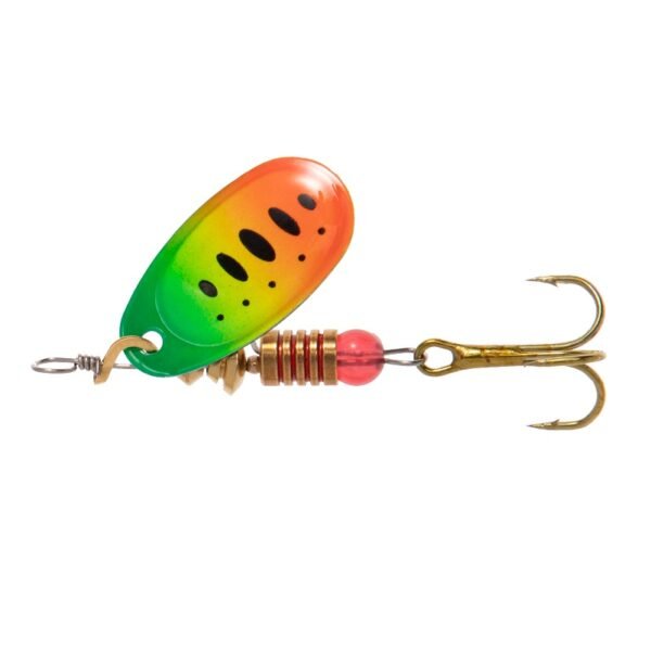 The Mikado Spinner Blaster NO 2 Silver/29 - engineered with a medium-wide blade, offering excellent versatility.