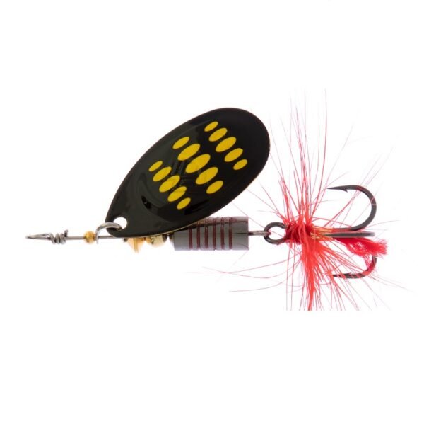 The Mikado Spinner Hypnotic NO 5 BEE- designed for anglers targeting a range of freshwater predators.