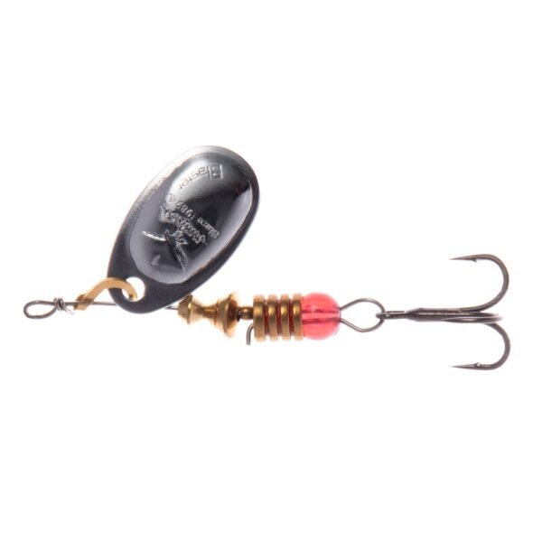 The Mikado Spinner Blaster NO 00 Silver/00 - a universal, lightweight lure perfect for a range of freshwater fishing conditions.