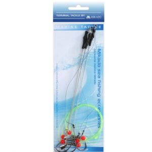 The Mikado Sea SET - Steel Boom Rig With Swivel Hook No. 2/0 - built for sea anglers who need reliability.