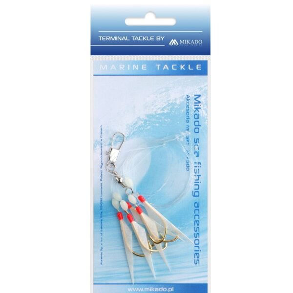 The Mikado Sea Set - Fish Skin Rig - Holo #03 - perfect for targeting herring with precision and efficiency.