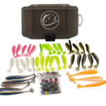 CapGear - Fishing box with fishing accessories - Tacklebox FULL - 76 pcs!