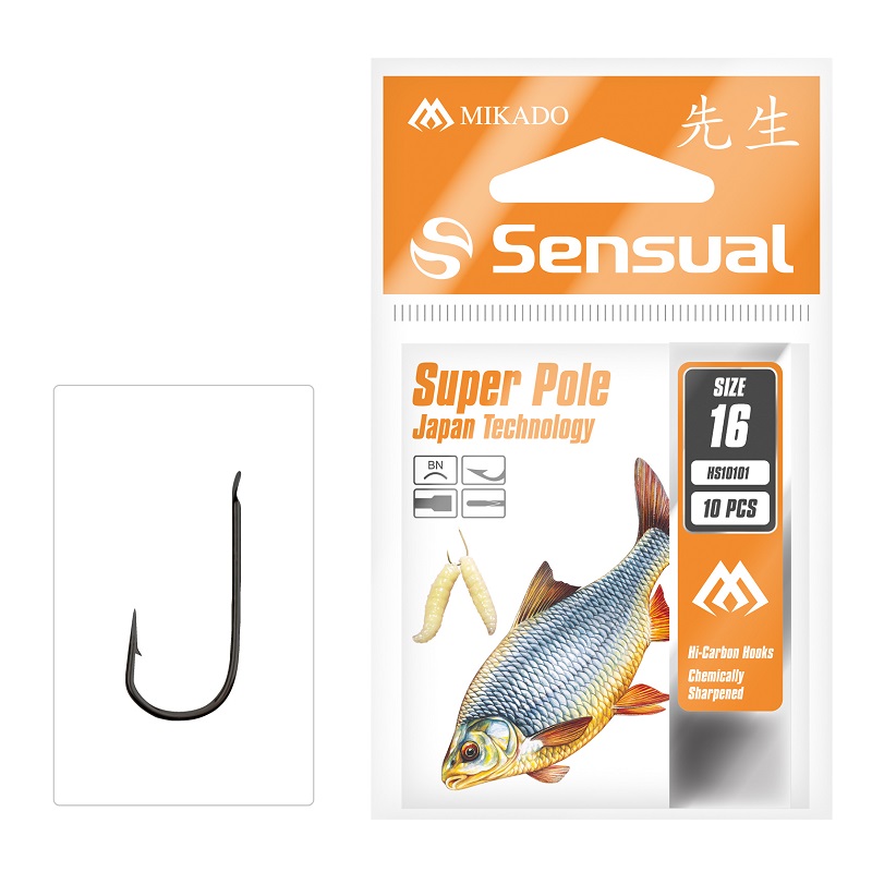 K069.jpg Mikado haak Sensual Super Pole 18 BN - 10 stuks - Afbeelding 1