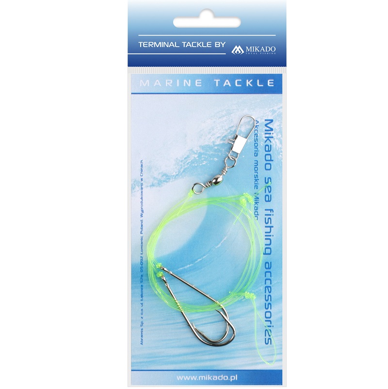Sea_accessories_front_65x130_002 Mikado Zee Set - Eenvoudige Boom Rig 0.60mm - Haak 3/0 - Afbeelding 1