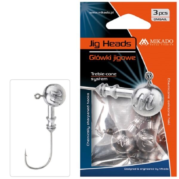 Mikado Jig Head - Aberdeen - 2g-1 BN - 3 pcs.