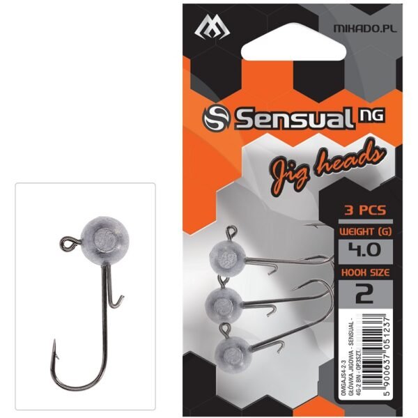 Mikado Jig Head - Sensual - 6g-2 BN - 3 pcs.