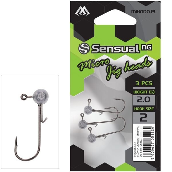 Mikado Jig Head - Sensual Micro - 1g-4 BN - 3 pcs