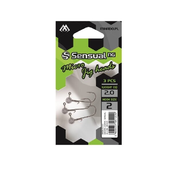 Mikado Jig Head - Sensual Micro - 1g-4 BN - 3 pcs - Image 3