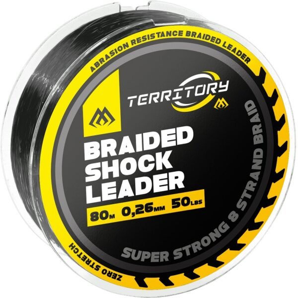 Mikado Shock Leader - Braided Shock Leader 70lbs/0.35mm/80m