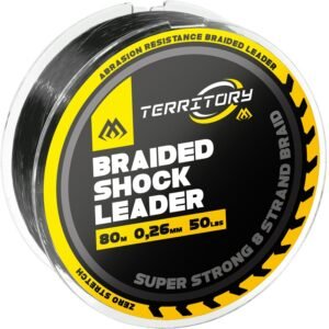Mikado Shock Leader - Braided Shock Leader 60lbs/0.30mm/80m
