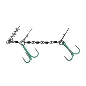 Mikado Stinger - with Swivels Jaws Double EVO Stinger FLUO STINGER - 25kg - No 1/0