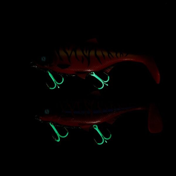 Mikado Stinger - with Swivels Jaws Double EVO Stinger FLUO STINGER - 25kg - No 1/0 - Image 2