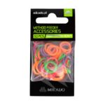 Pellet Bands Method Feeder 8 mm Extra Heavy provide a reliable solution for attaching hard baits securely.